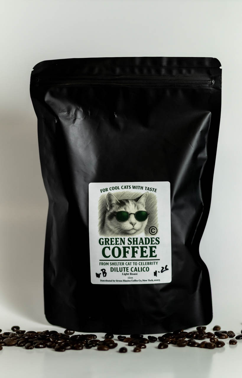 Dilute Calico light roast coffee beans